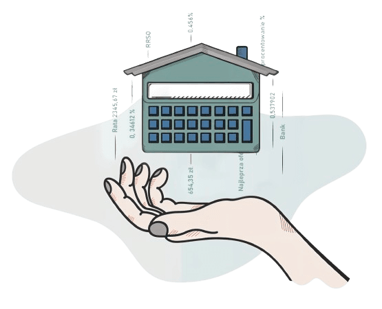 Kalkulator kredytu hipotecznego - oblicz ratę kredytu