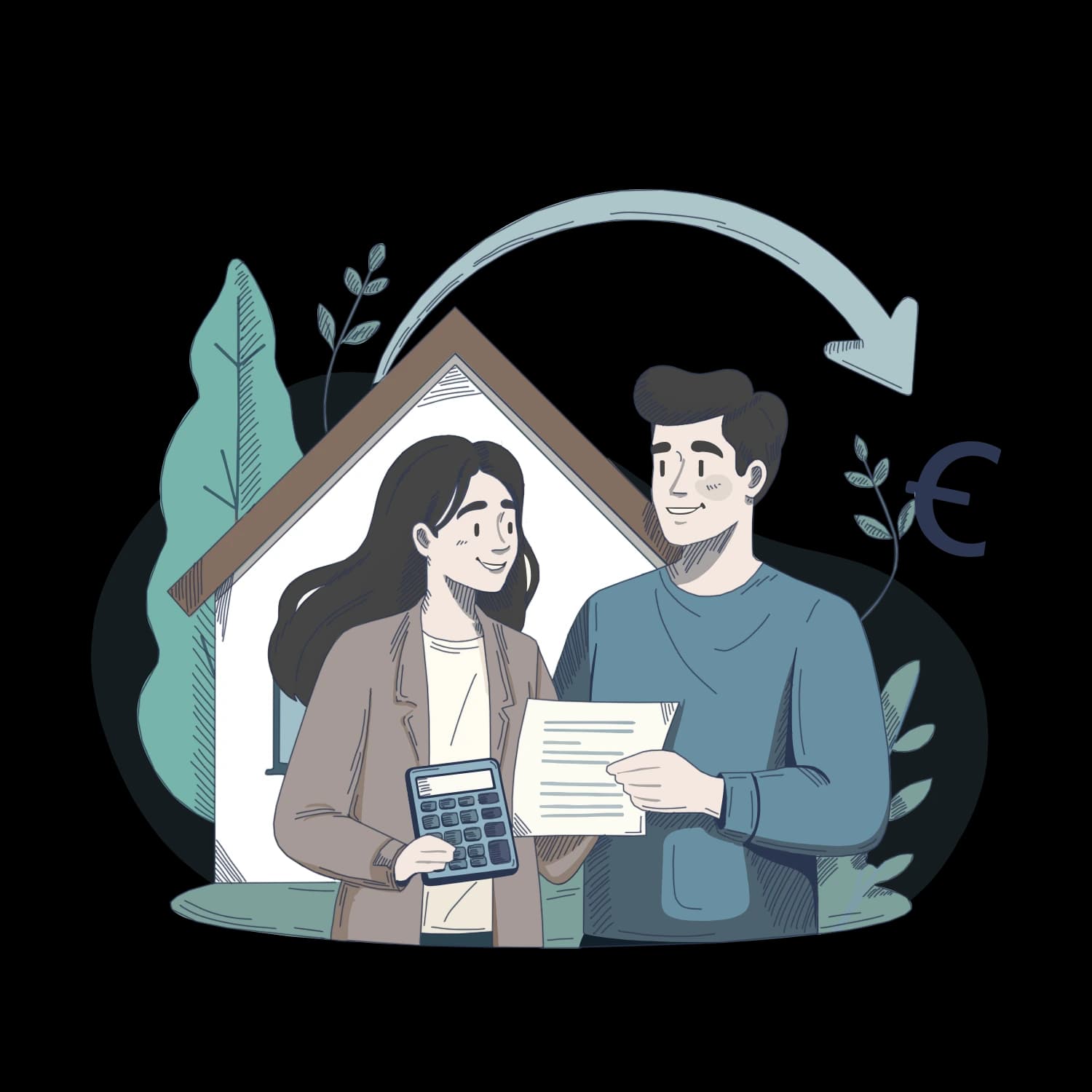 Ilustracja kredytu hipotecznego - ekspert kredytowy